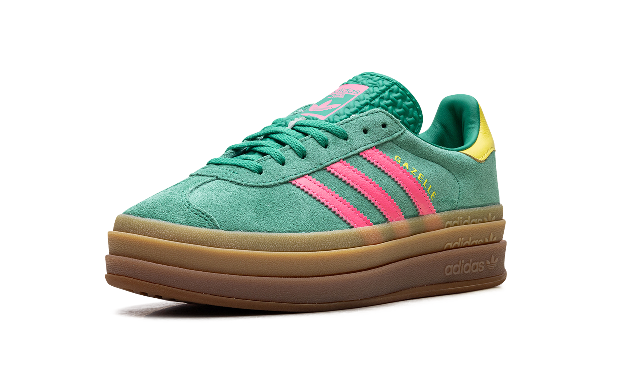Gazelle Bold Wmns "court Green Lucid Pink" - 4
