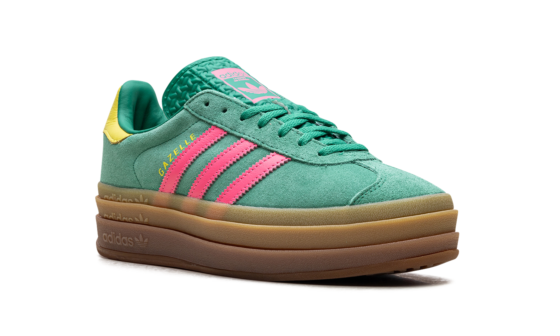 Gazelle Bold Wmns "court Green Lucid Pink" - 7