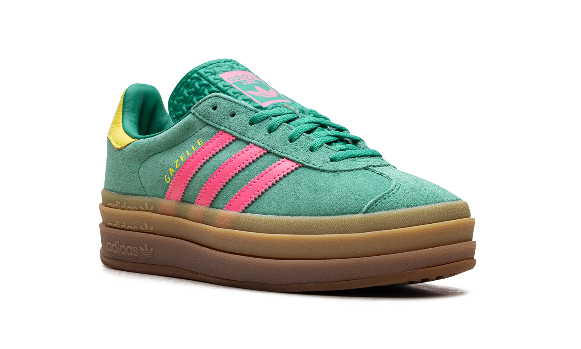 Gazelle Bold Wmns "court Green Lucid Pink" - 7