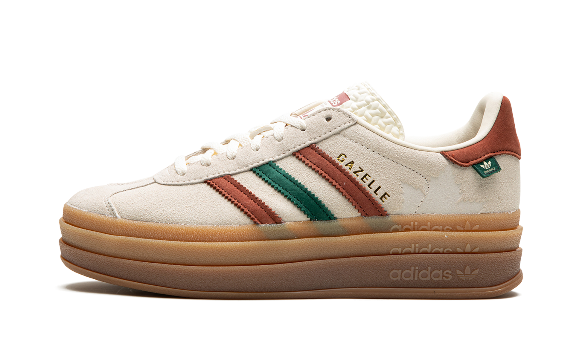 Gazelle Bold Wmns "cream White / Wild Sepia" - 1