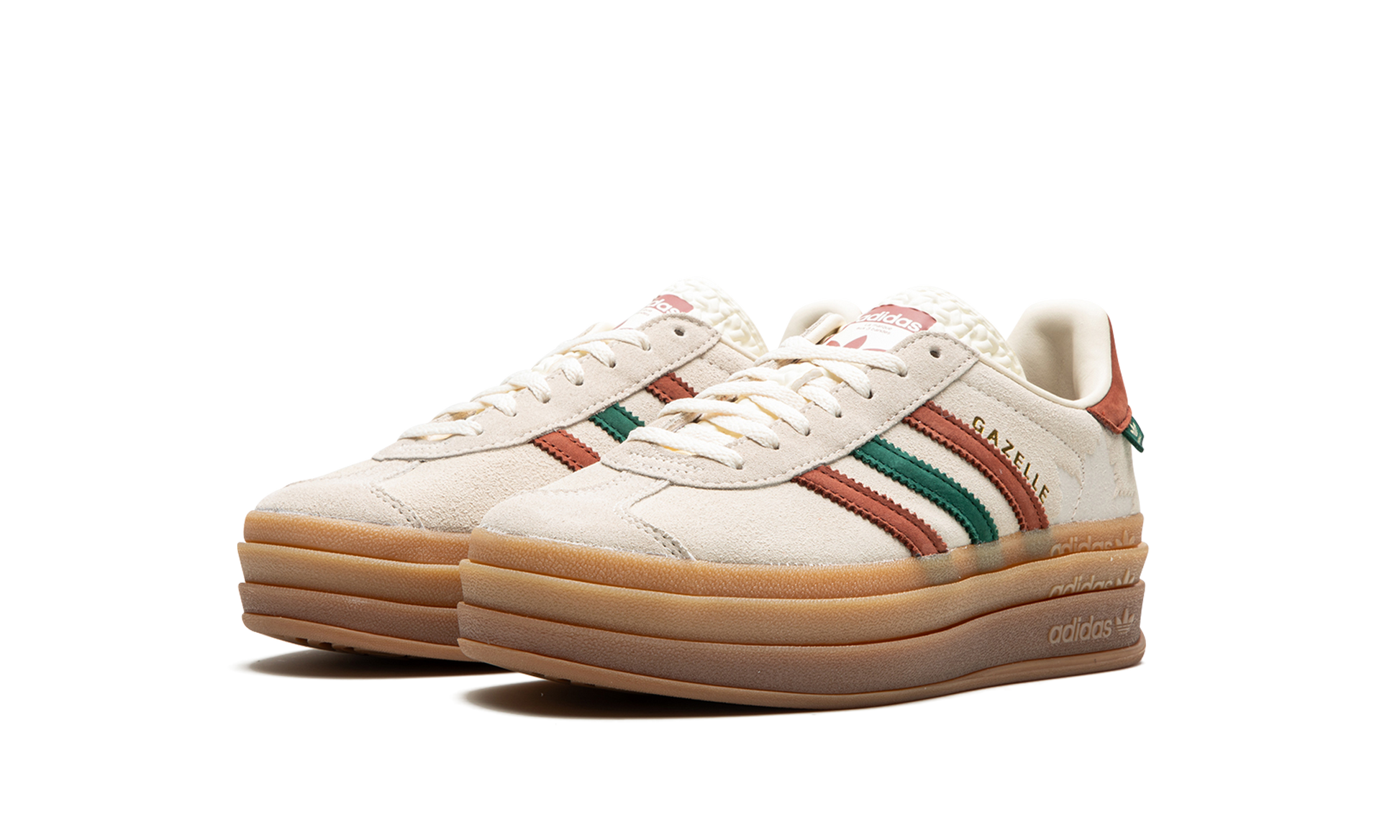 Gazelle Bold Wmns "cream White / Wild Sepia" - 2