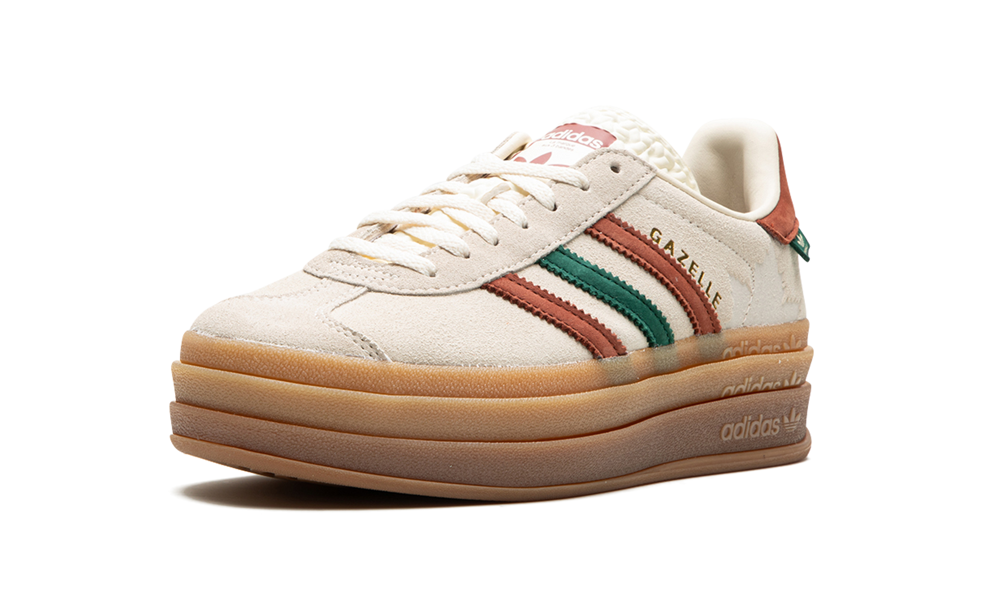 Gazelle Bold Wmns "cream White / Wild Sepia" - 4