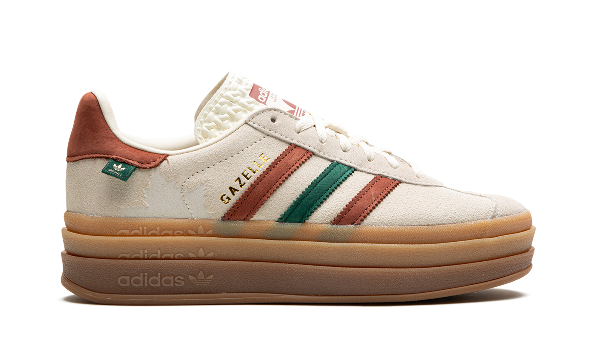 Gazelle Bold Wmns "cream White / Wild Sepia" - 6