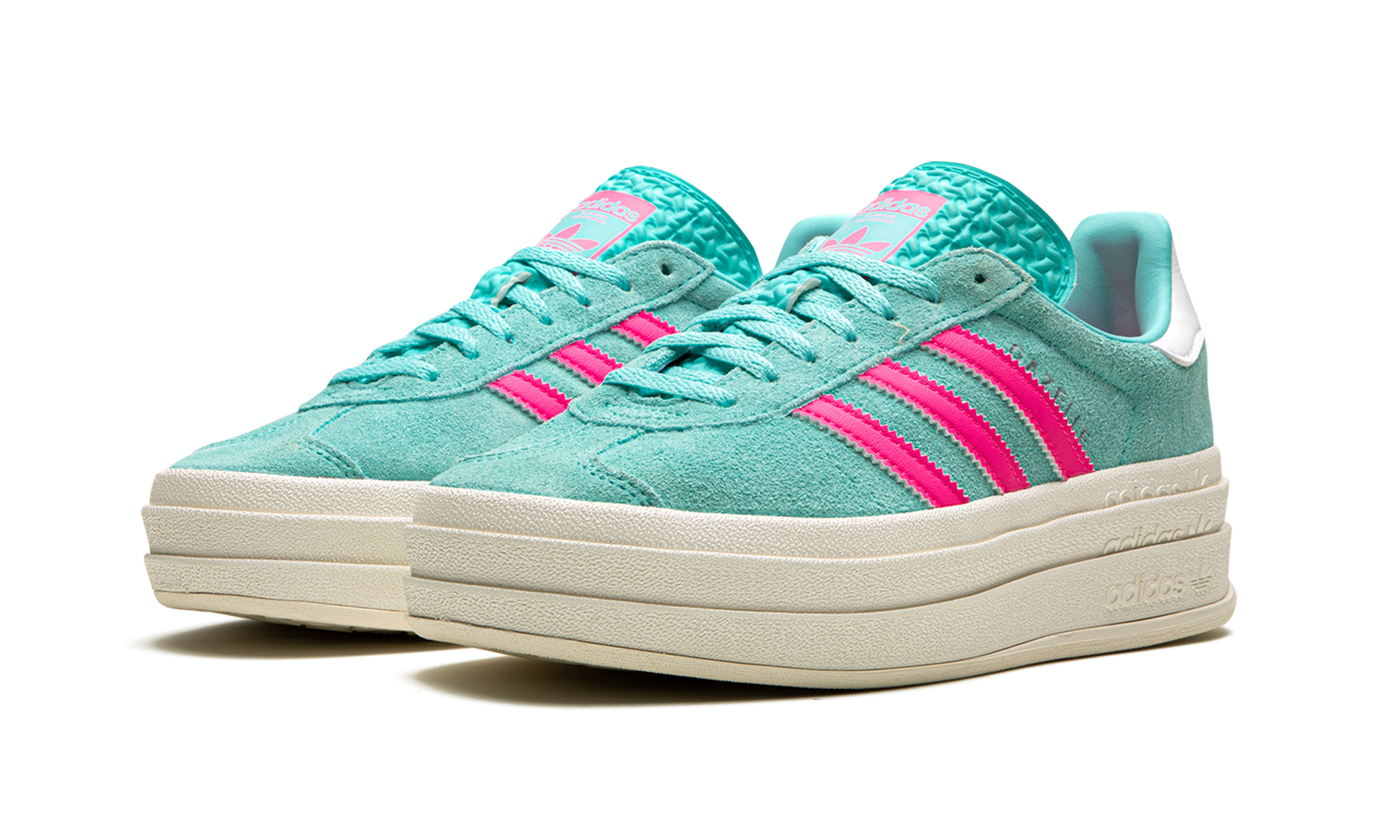 Gazelle Bold Wmns "flash Aqua / Lucid Pink" - 2