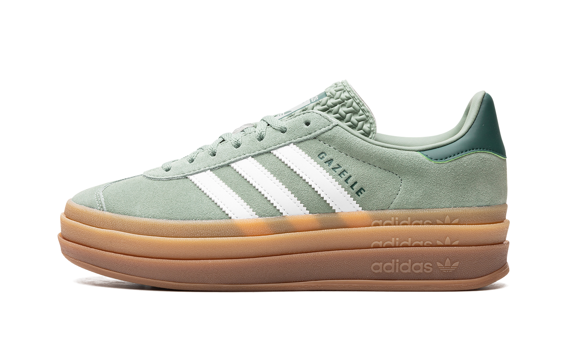 Gazelle Bold Wmns "silver Green Gum" - 1