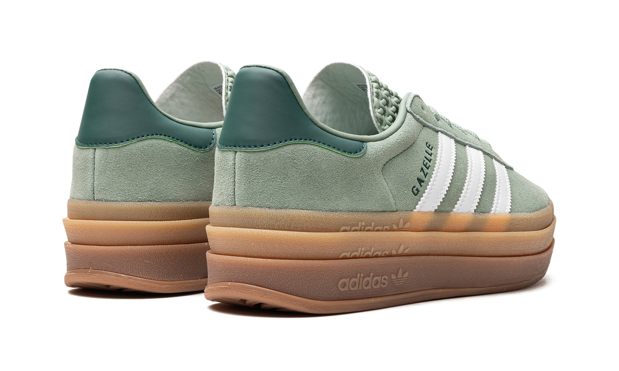 Gazelle Bold Wmns "silver Green Gum" - 3