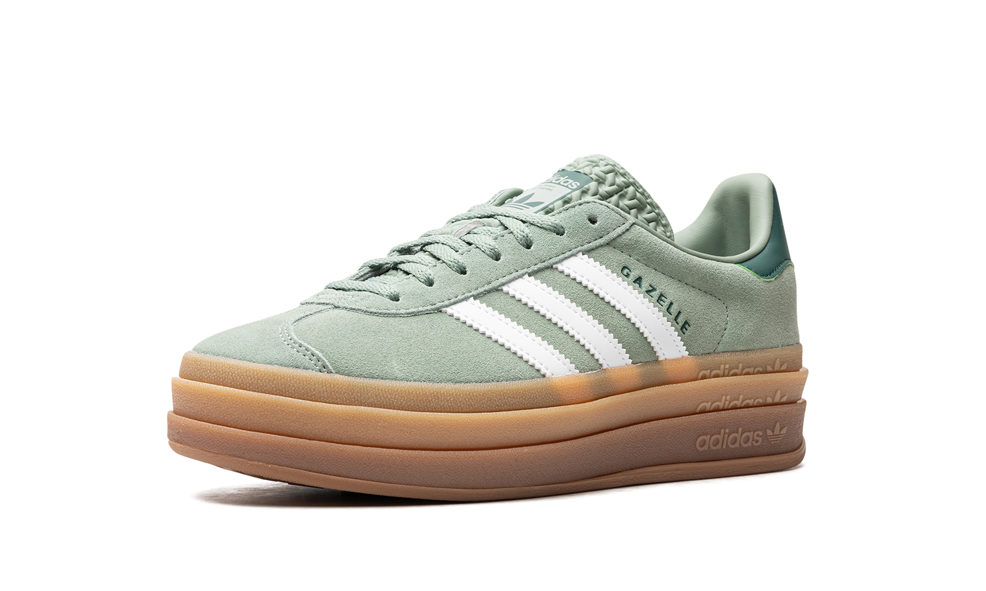 Gazelle Bold Wmns "silver Green Gum" - 4