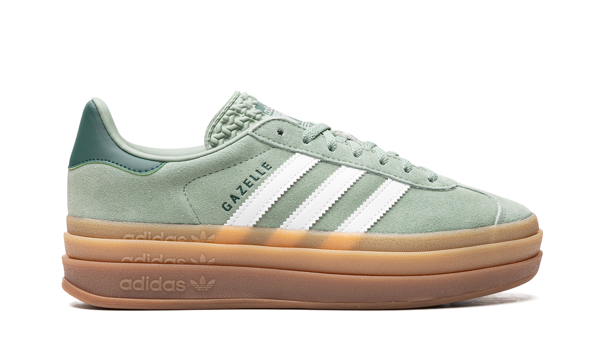 Gazelle Bold Wmns "silver Green Gum" - 6