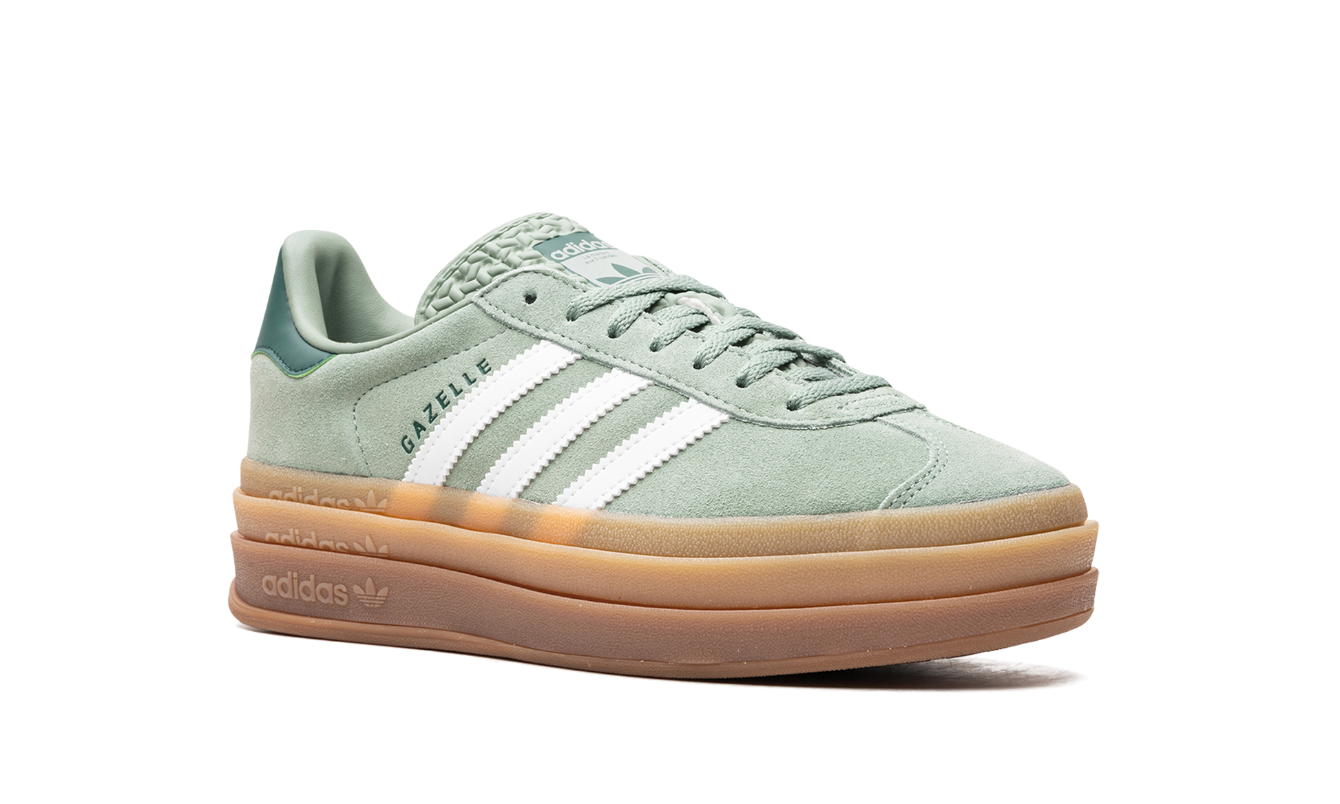 Gazelle Bold Wmns "silver Green Gum" - 7