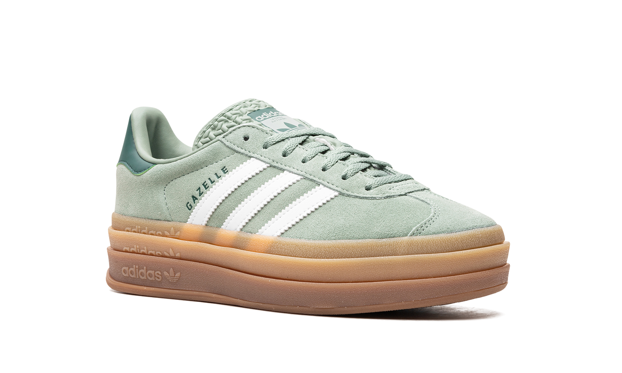 Gazelle Bold Wmns "silver Green Gum" - 7