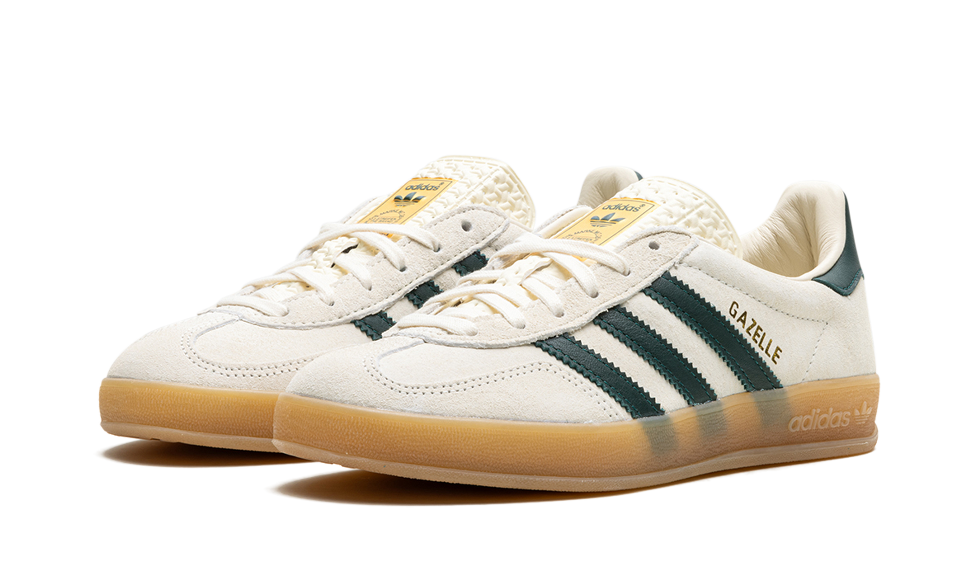 Gazelle Indoor "cream White Green Gum" - 2
