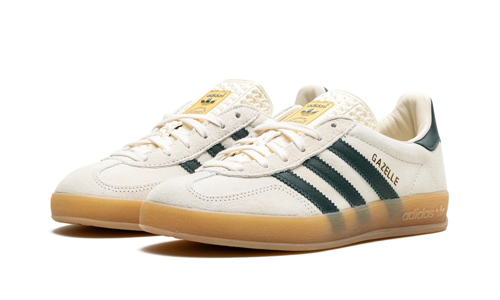 Gazelle Indoor "cream White Green Gum" - 2