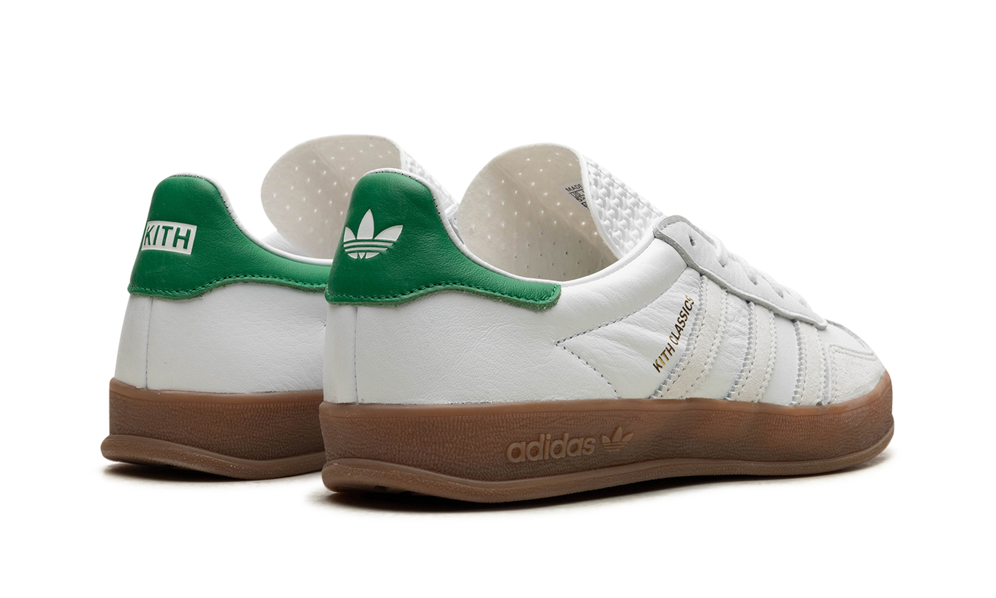 Gazelle Indoor "kith- White / Green" - 3
