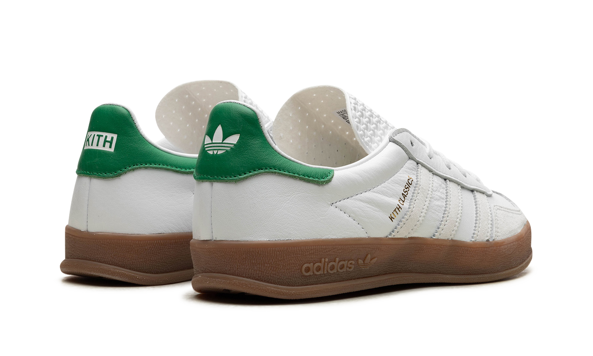Gazelle Indoor "kith- White / Green" - 3