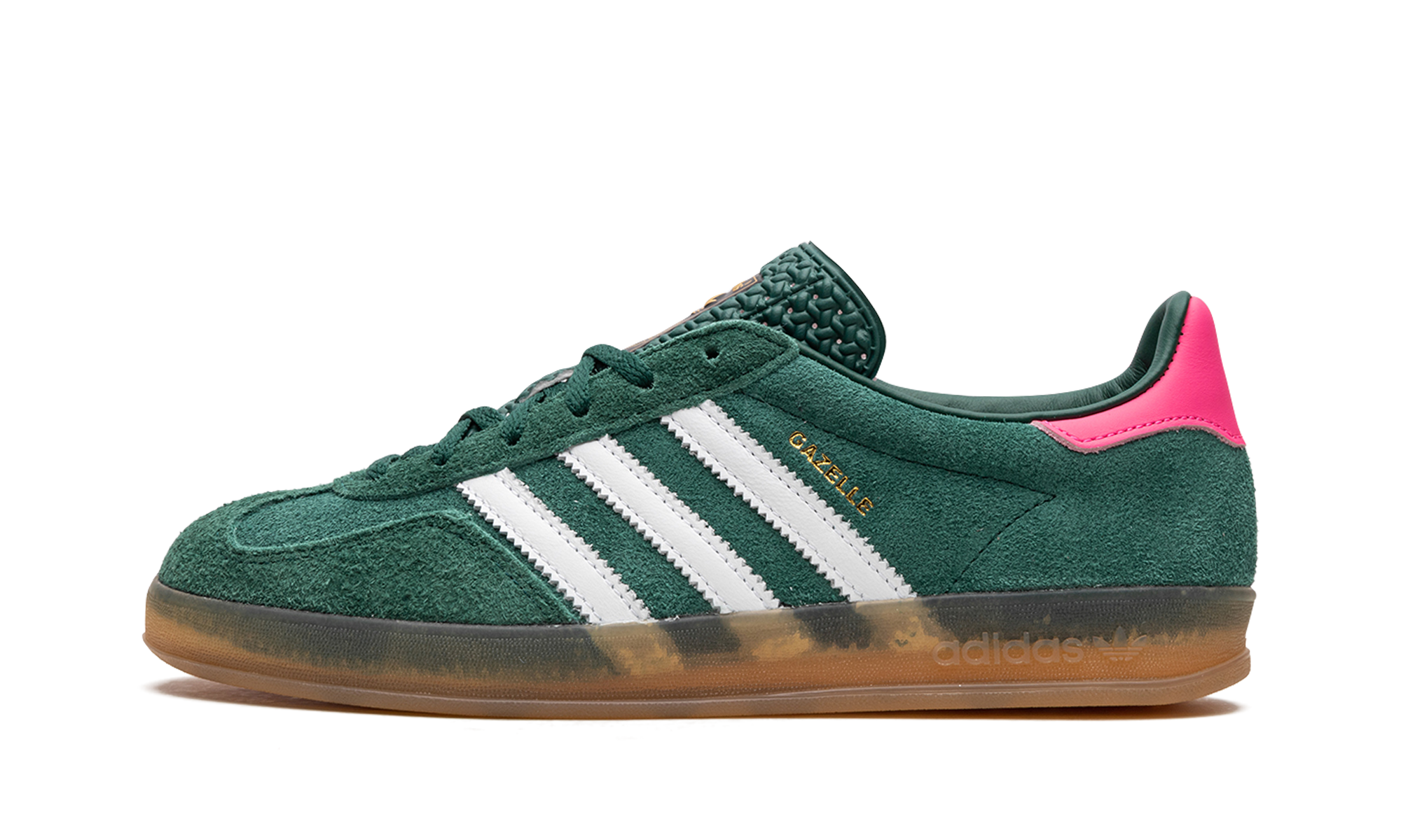 GAZELLE INDOOR WMNS "Collegiate Green / Lucid Pink" IG5929