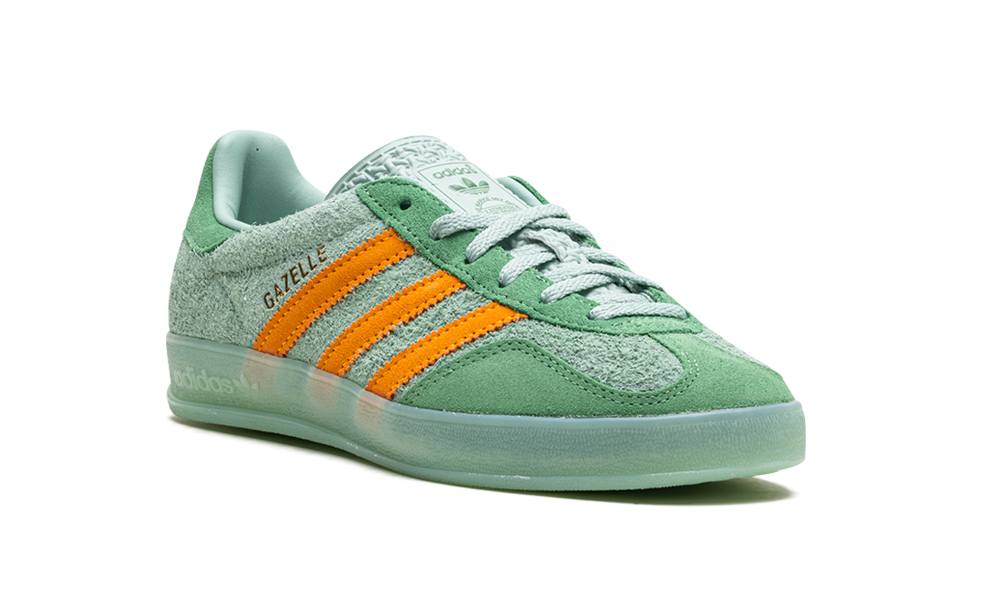 Gazelle Indoor Wmns "hazy Green Crew Yellow" - 7