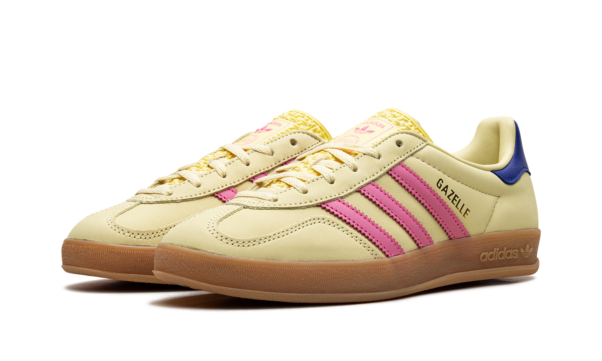 Gazelle Indoor Wmns "powder Yellow Lucid Pink Royal" - 2