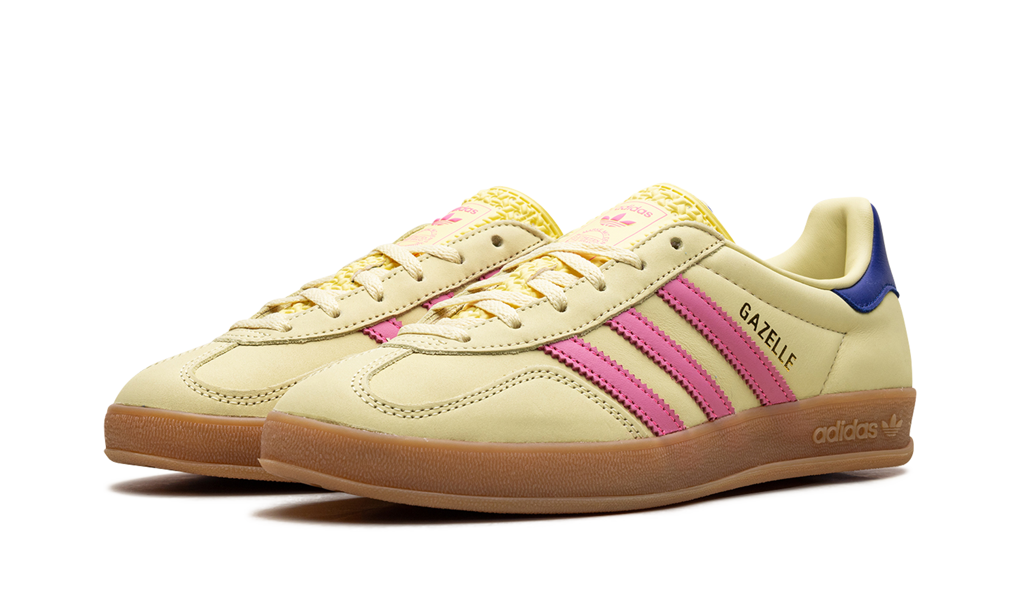 Gazelle Indoor Wmns "powder Yellow Lucid Pink Royal" - 2