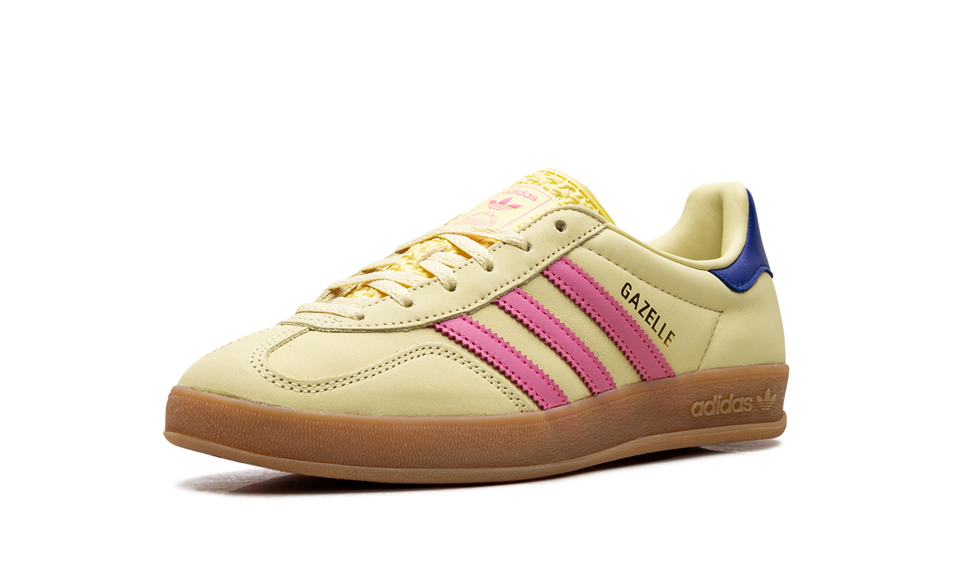 Gazelle Indoor Wmns "powder Yellow Lucid Pink Royal" - 4