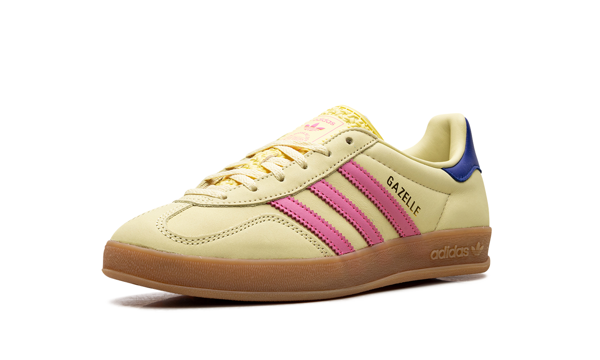 Gazelle Indoor Wmns "powder Yellow Lucid Pink Royal" - 4