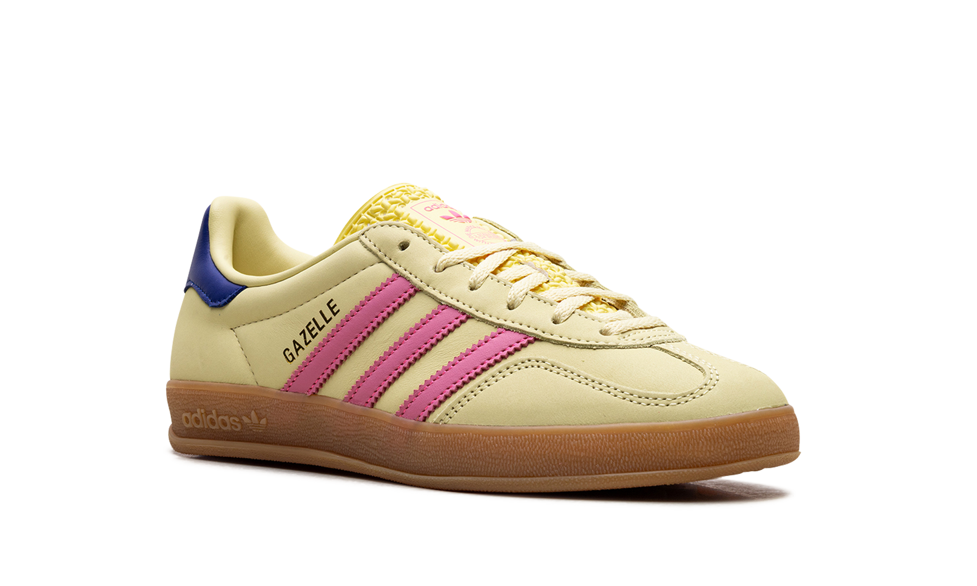 Gazelle Indoor Wmns "powder Yellow Lucid Pink Royal" - 7