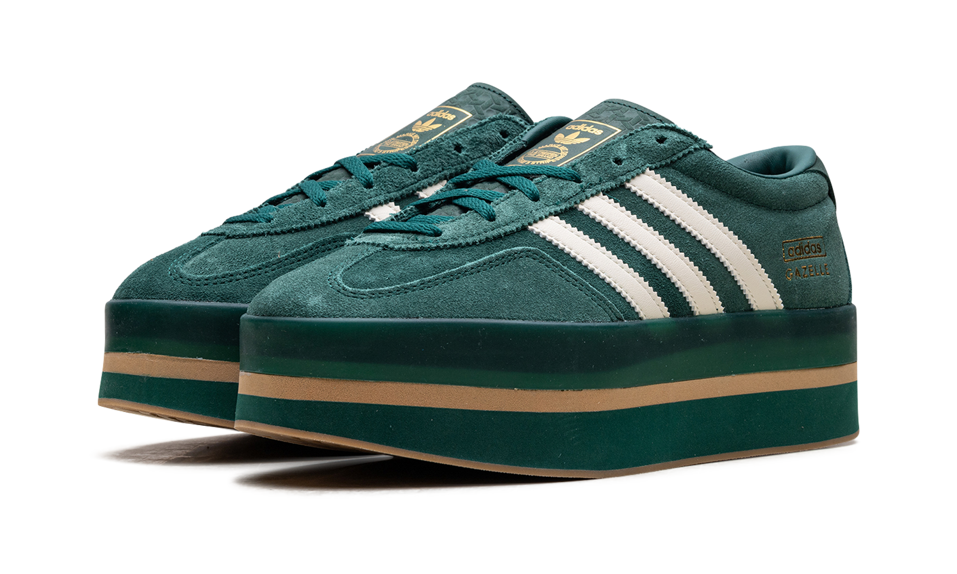 Gazelle Stack Wmns "collegiate Green Cream White" - 2
