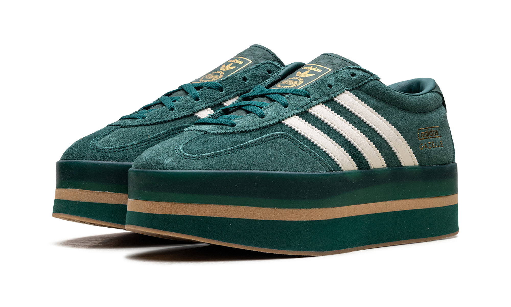 Gazelle Stack Wmns "collegiate Green Cream White" - 2