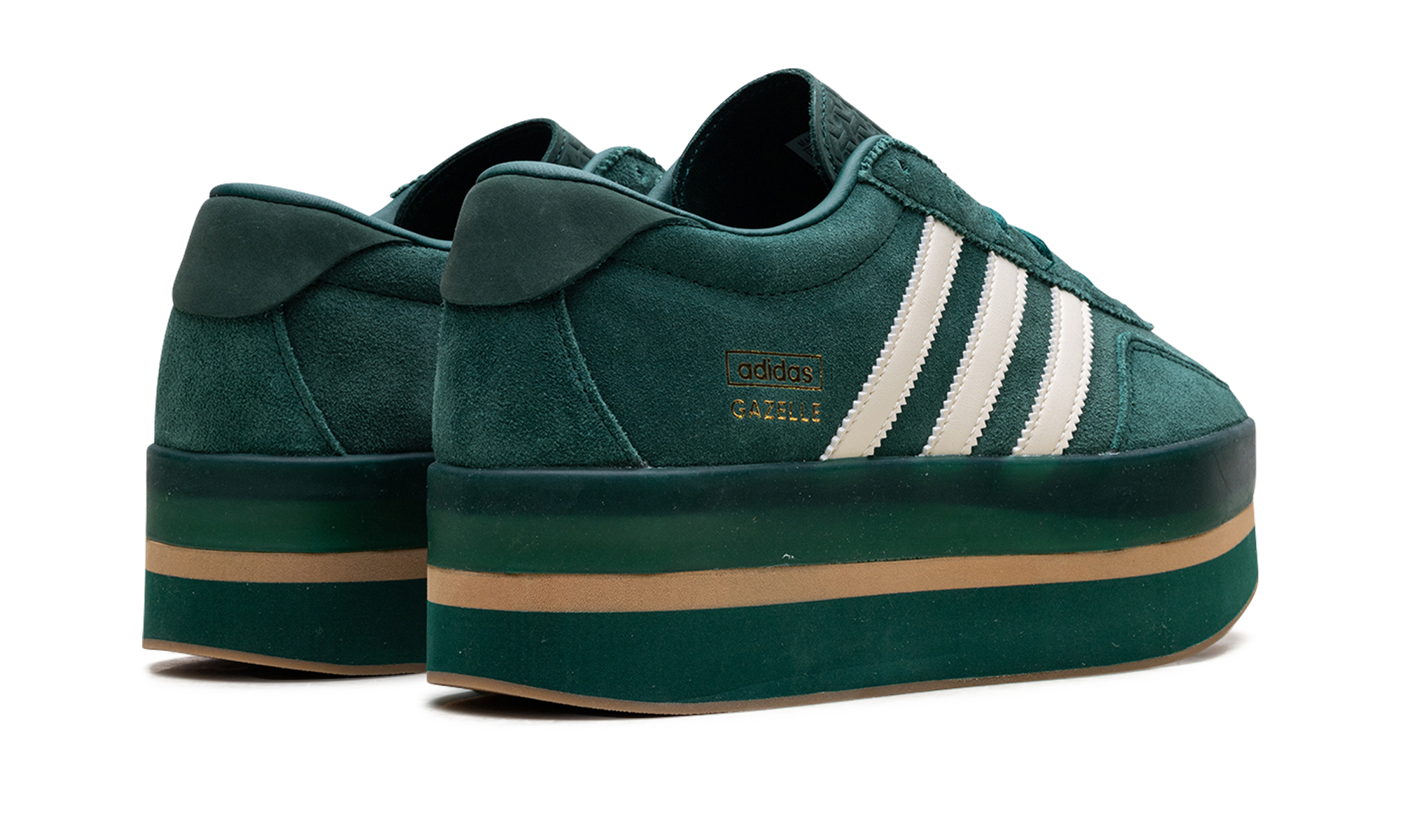 Gazelle Stack Wmns "collegiate Green Cream White" - 3