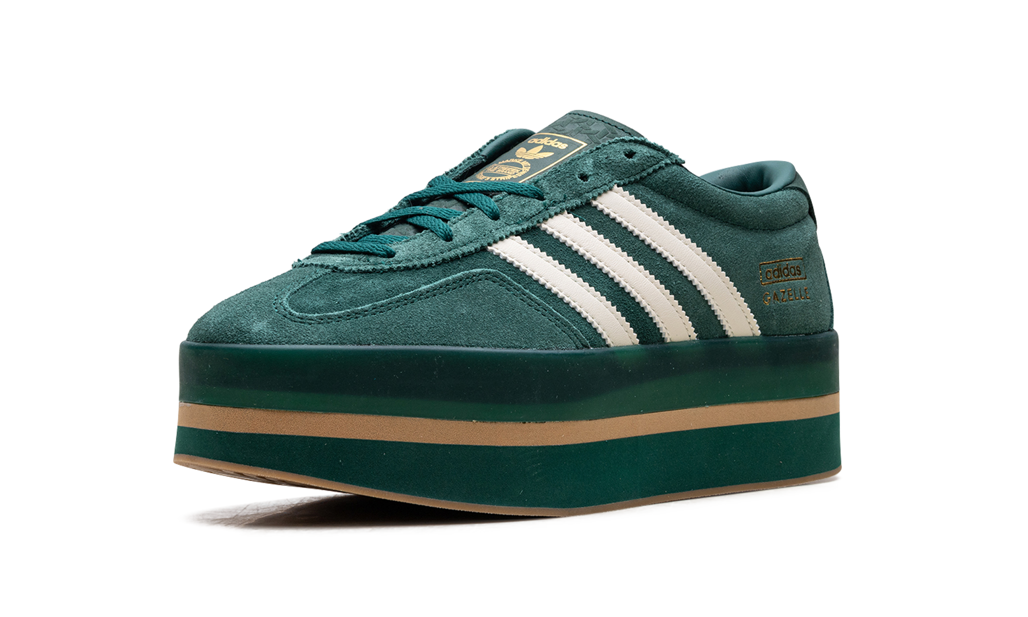 Gazelle Stack Wmns "collegiate Green Cream White" - 4