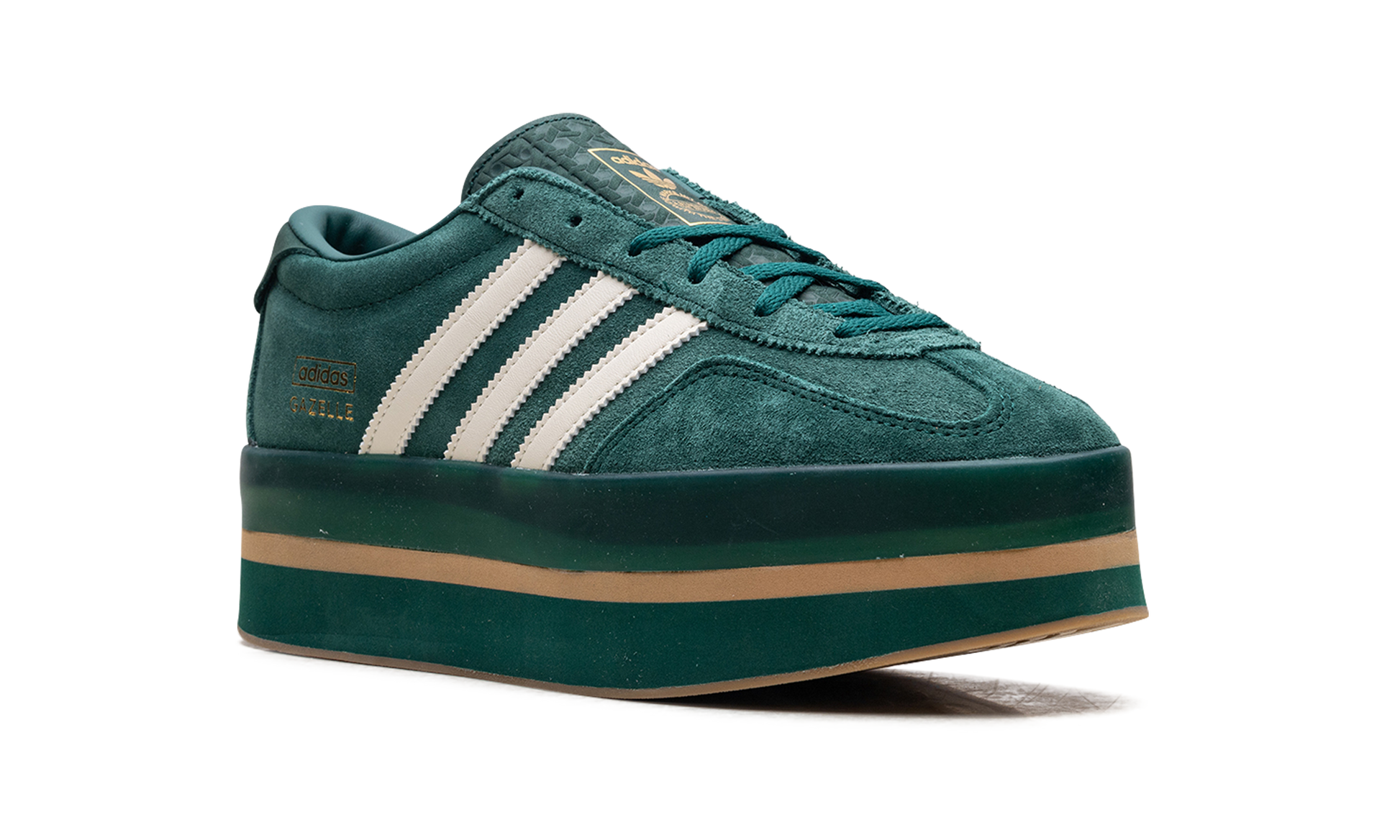 Gazelle Stack Wmns "collegiate Green Cream White" - 7