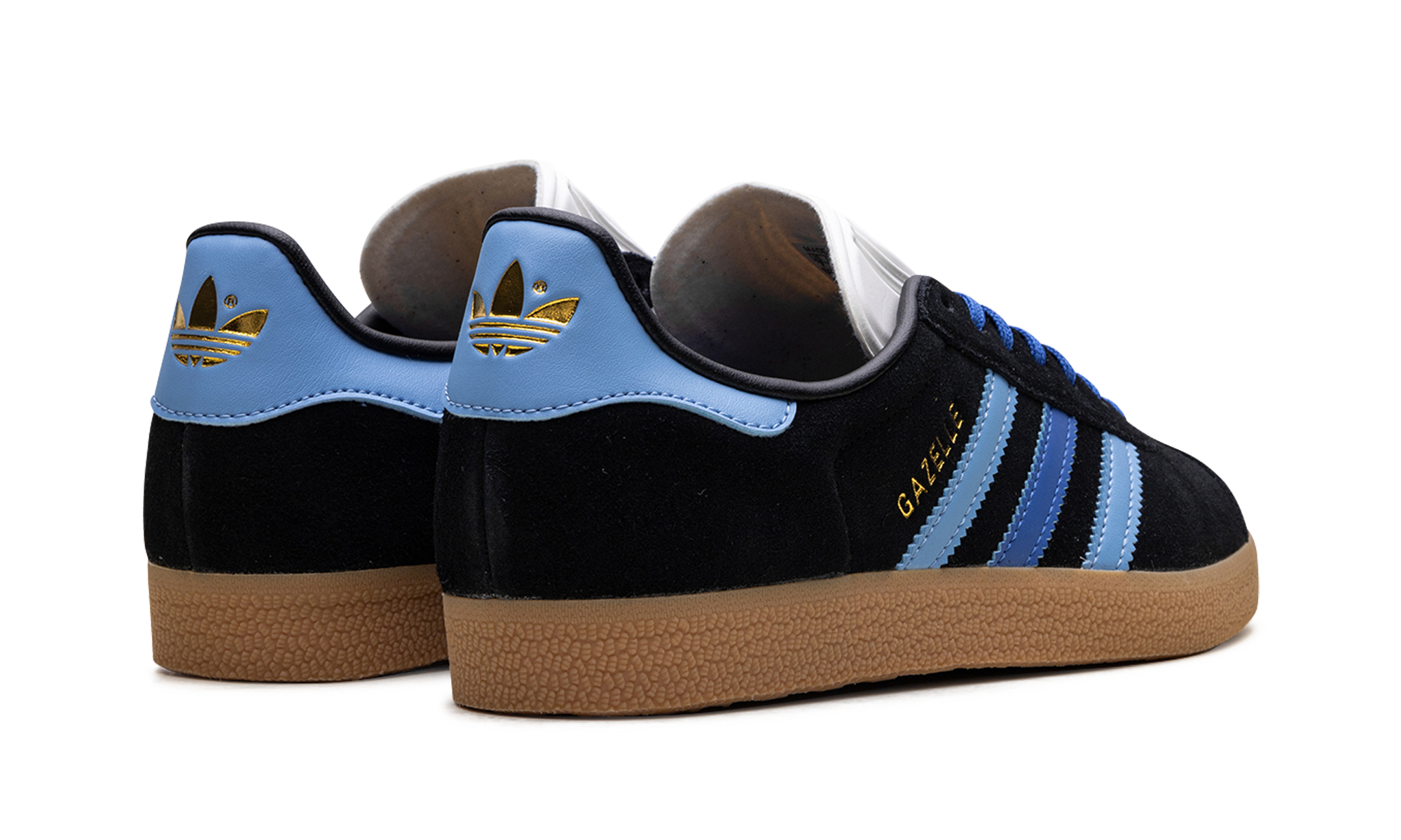 Gazelle Wmns "black Light Blue" - 3