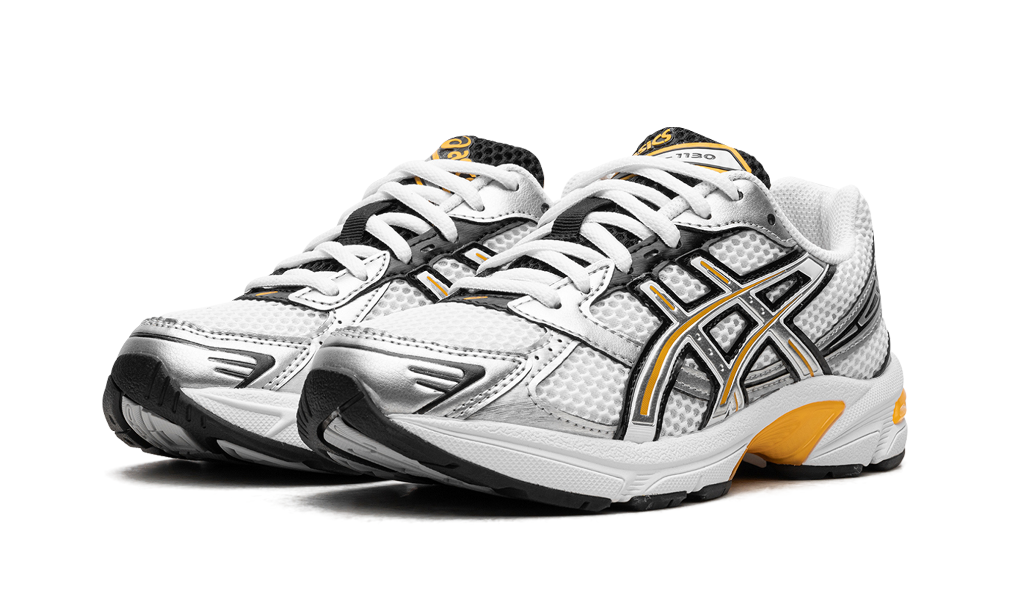 Gel 1130 Wmns "white / Pure Silver / Yellow" - 2