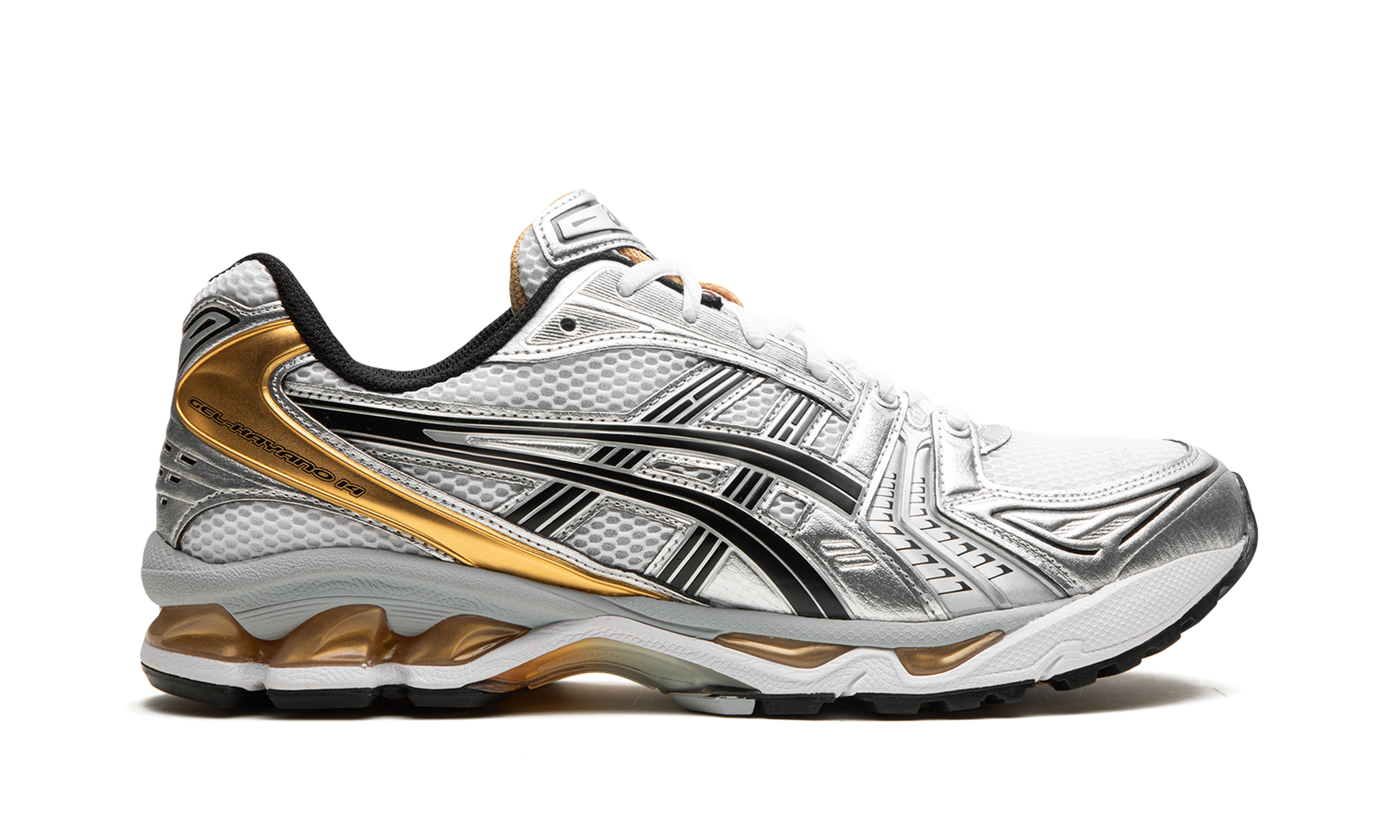 Gel-kayano 14 "white / Pure Gold" - 6