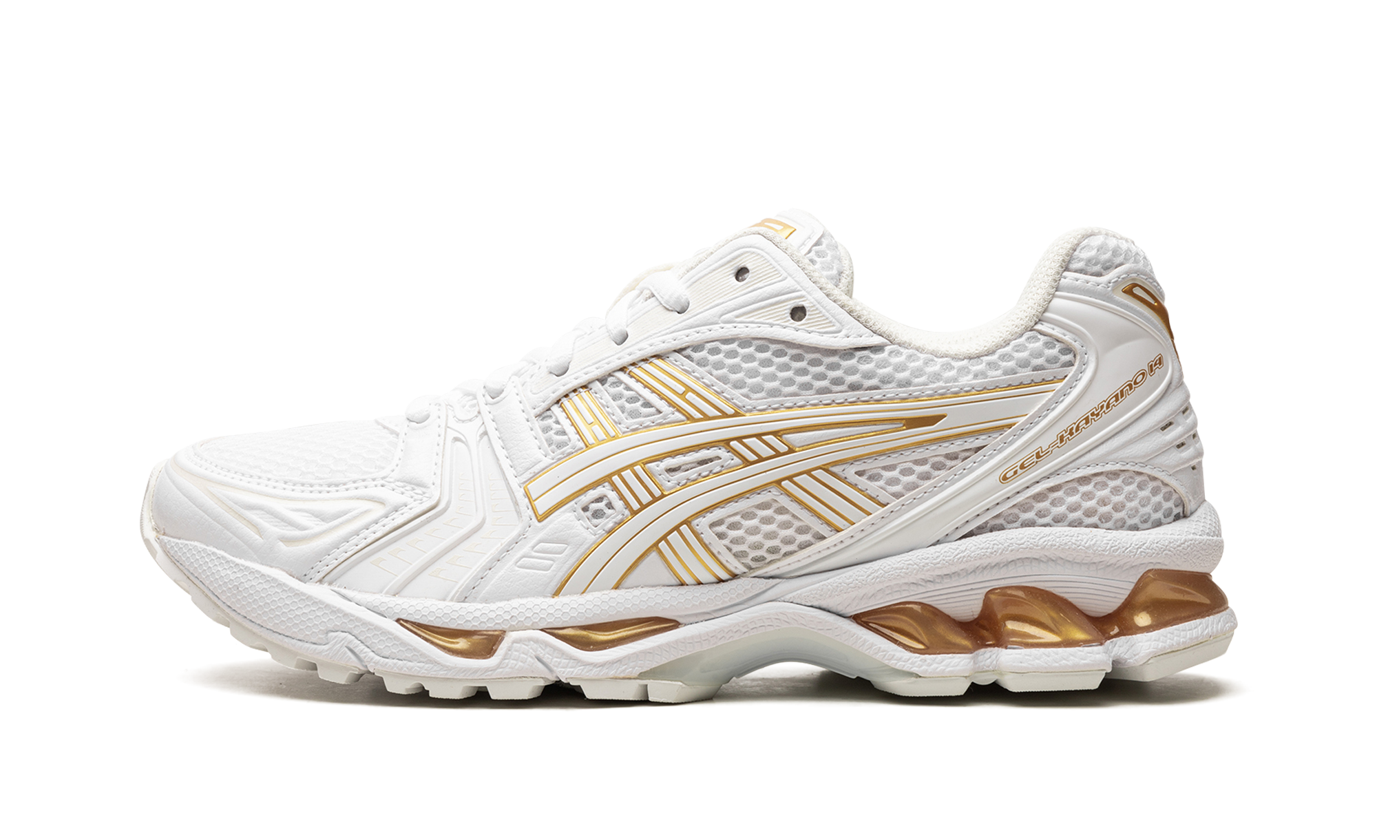 Gel Kayano 14 Wmns "white / Gold" - 1