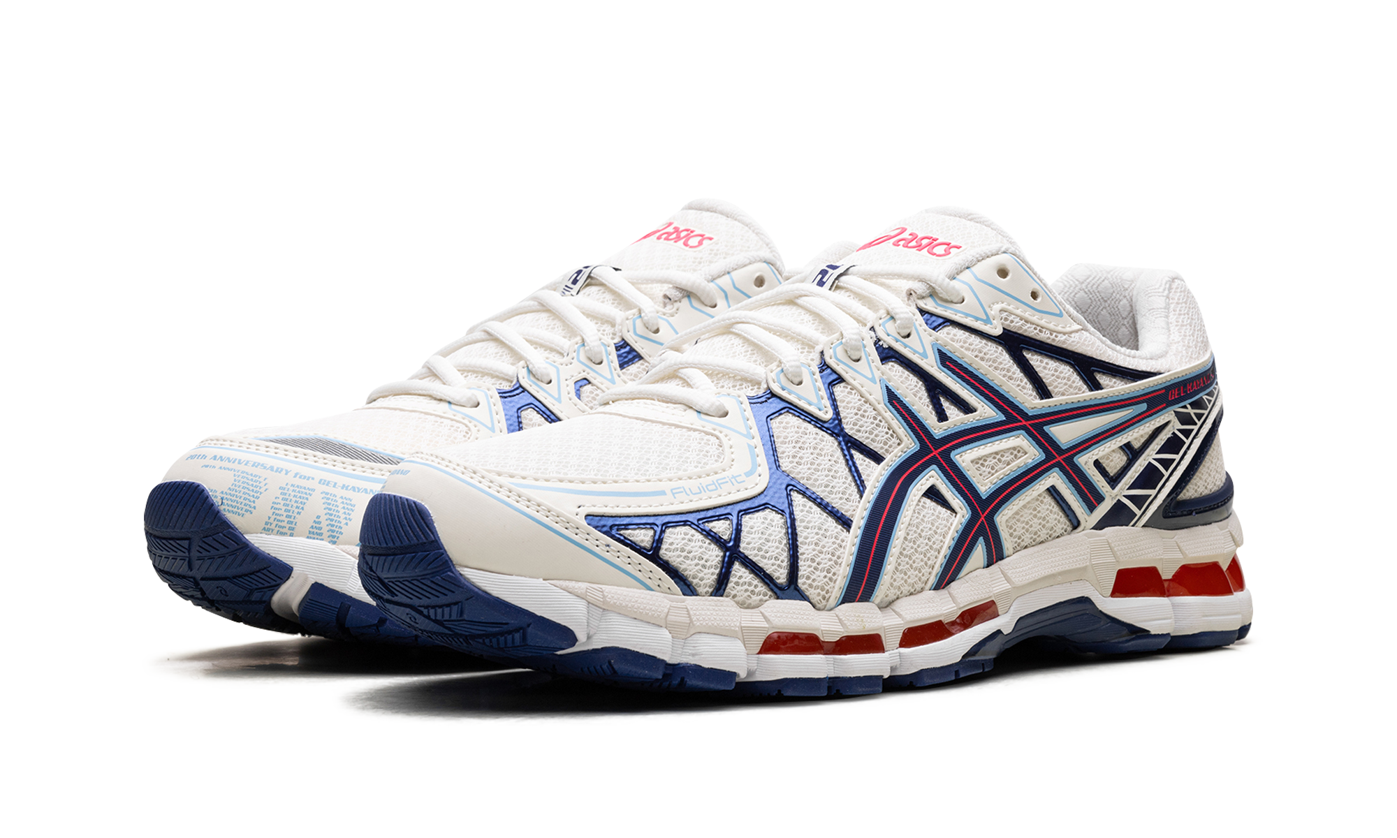 Gel Kayano 20 "cream Deep Marine" - 2