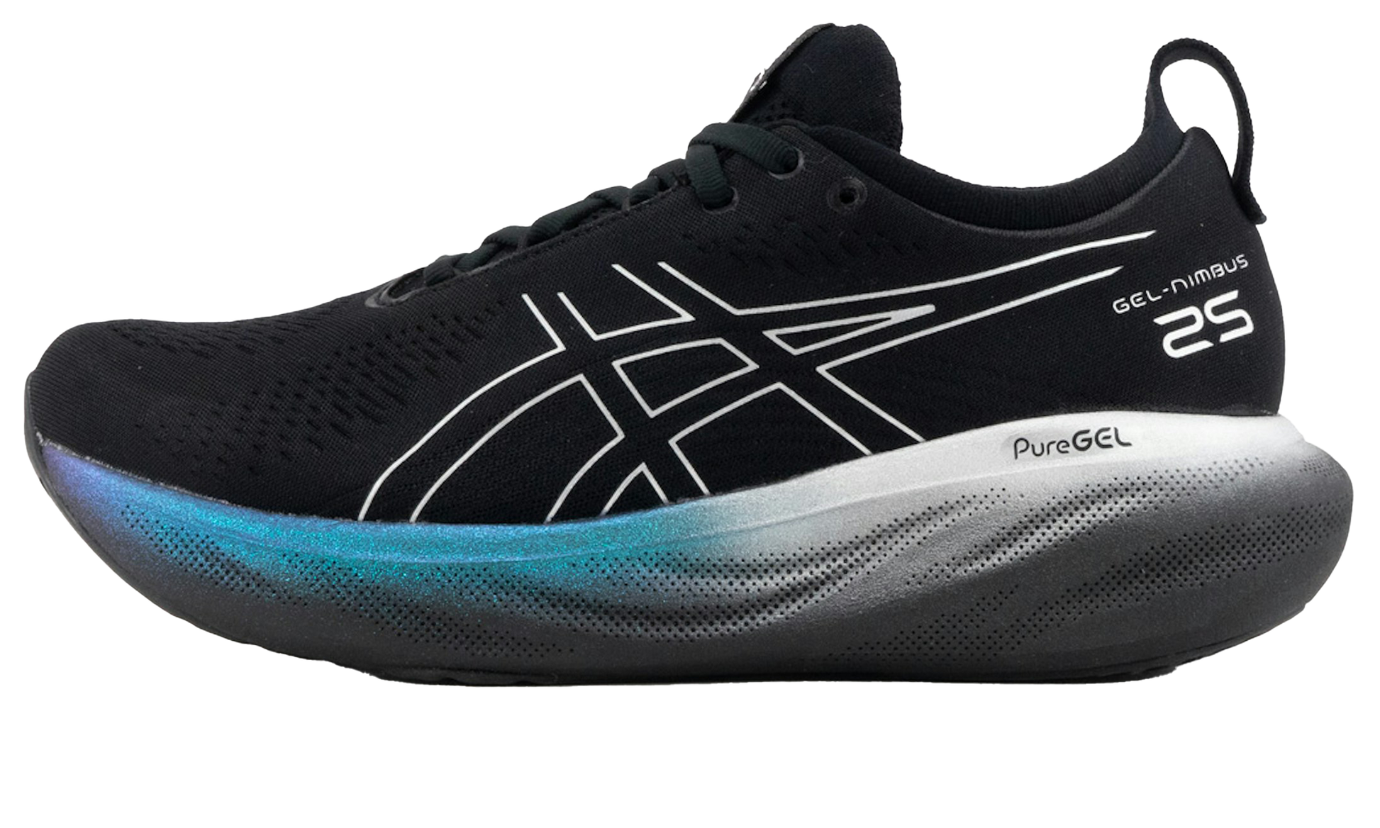Gel-nimbus 25 "black / Silver" - 1