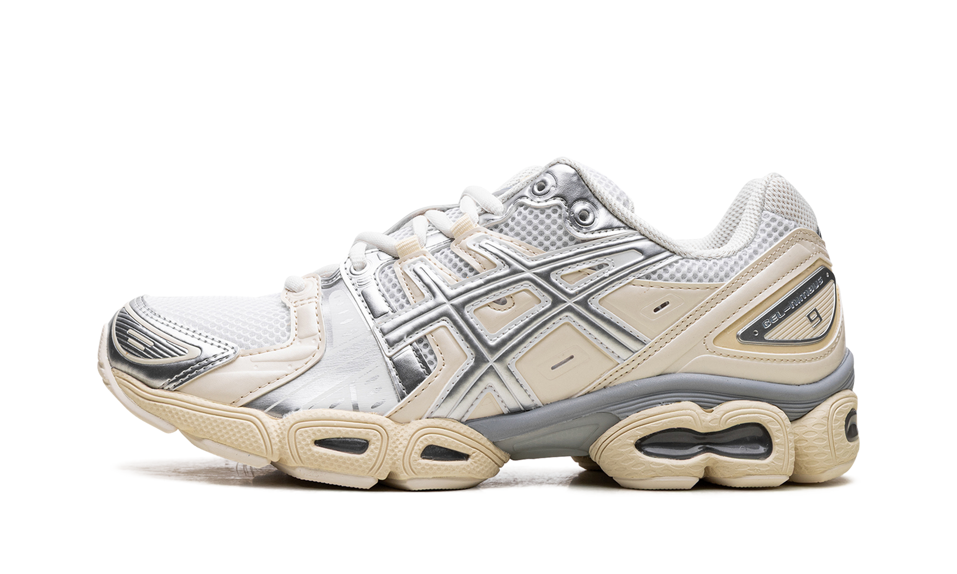 Gel-nimbus 9 "white Pure Silver" - 1