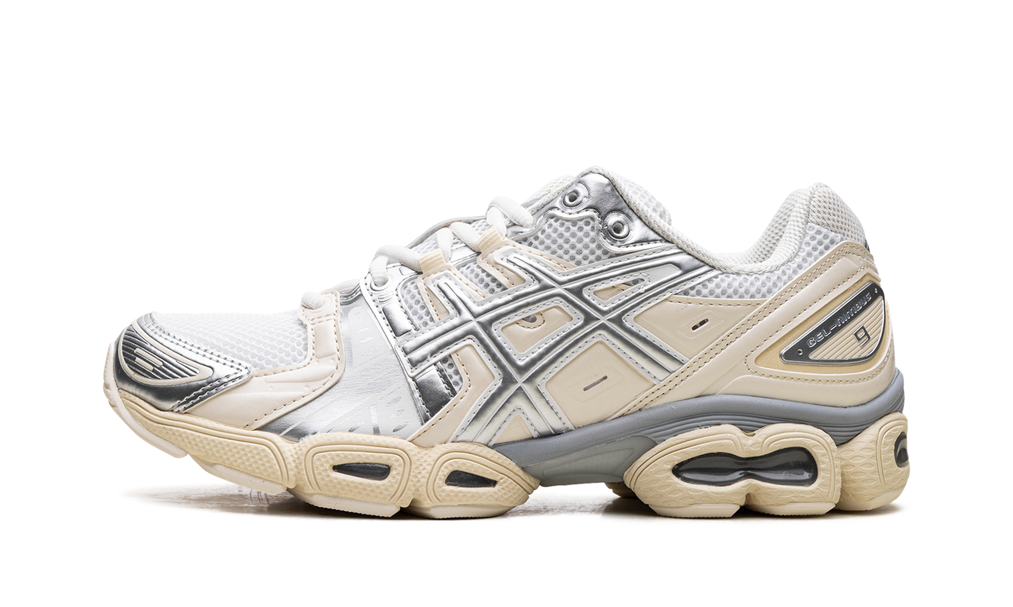 Gel-nimbus 9 "white Pure Silver" - 1