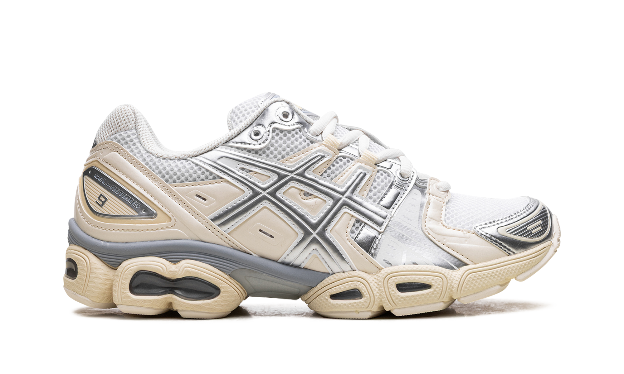Gel-nimbus 9 "white Pure Silver" - 6