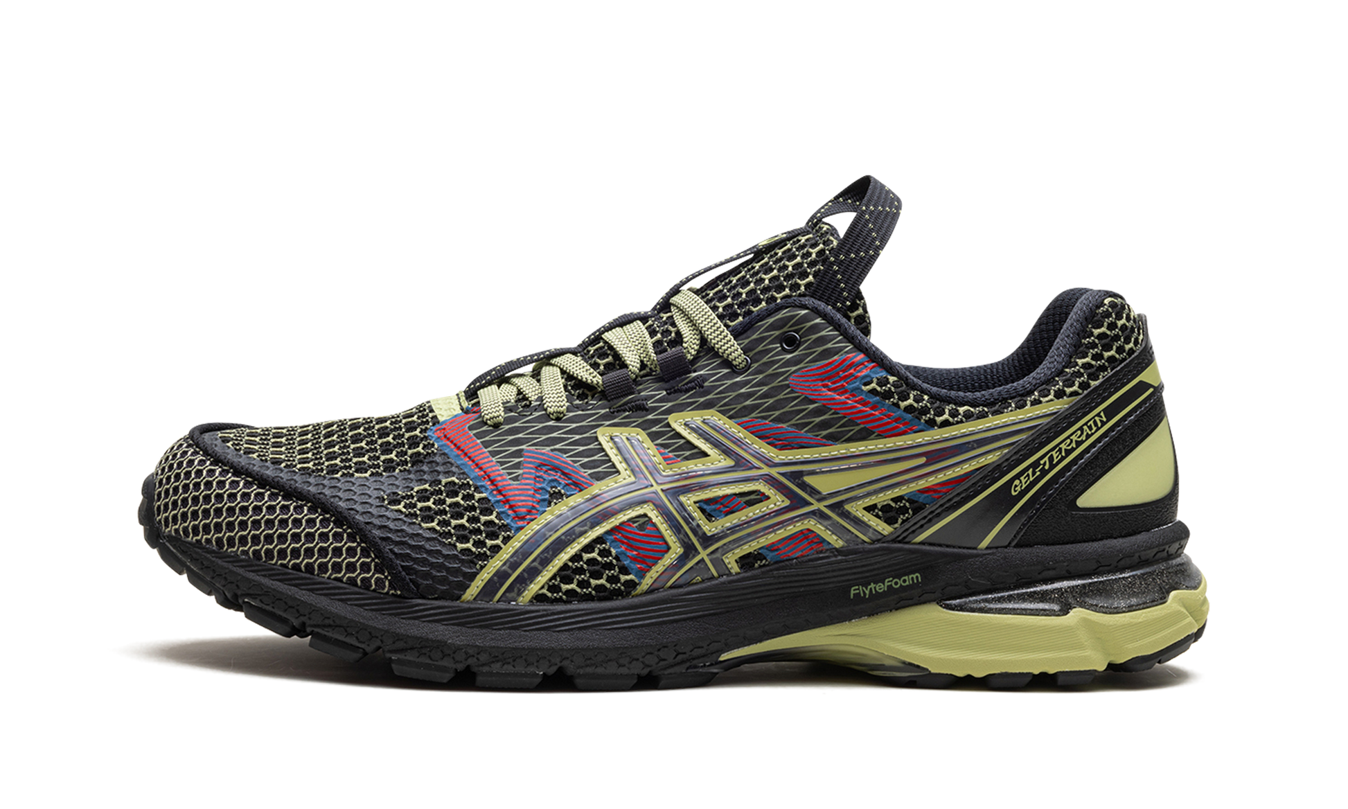 Gel-terrain "black / Neon Lime" - 1