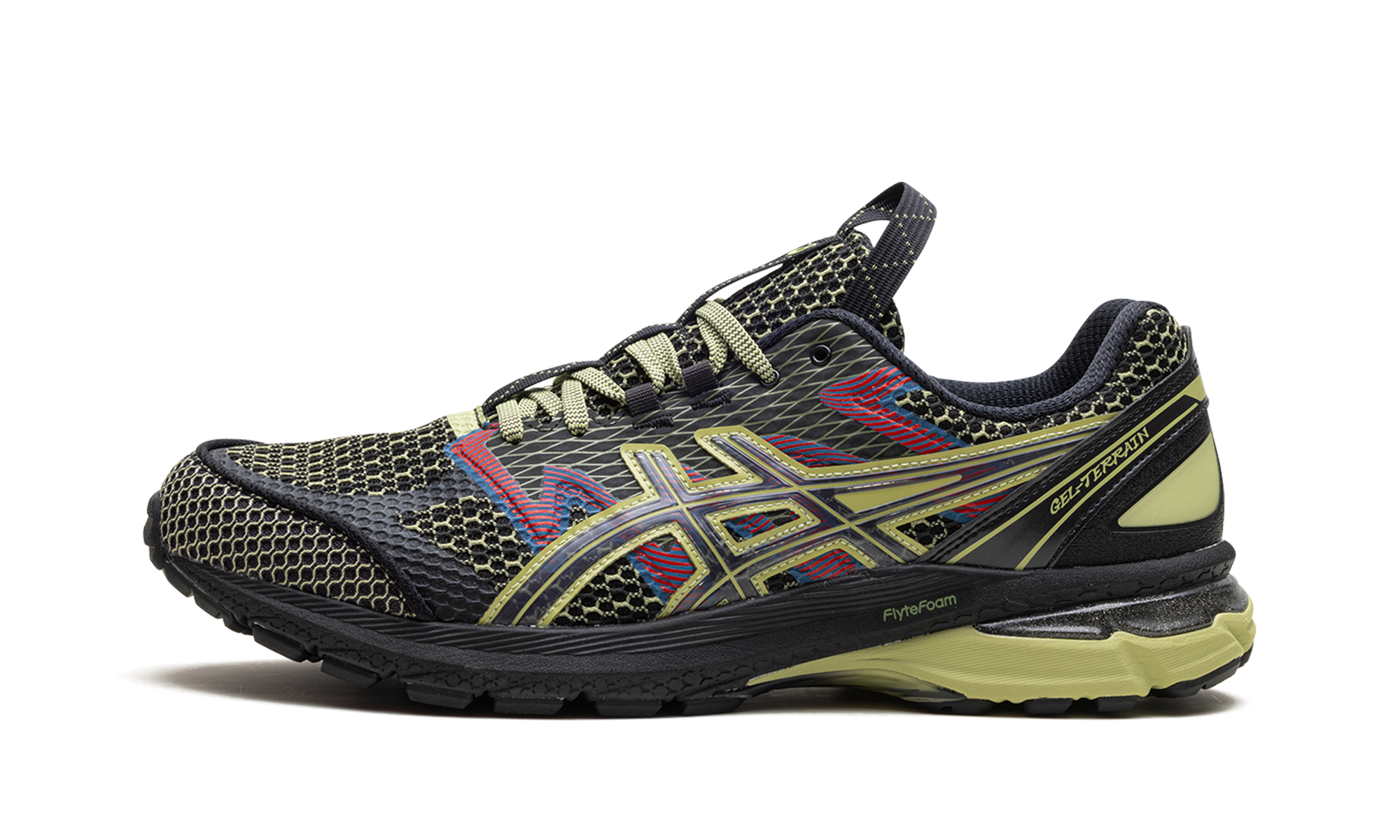 Gel-terrain "black / Neon Lime" - 1