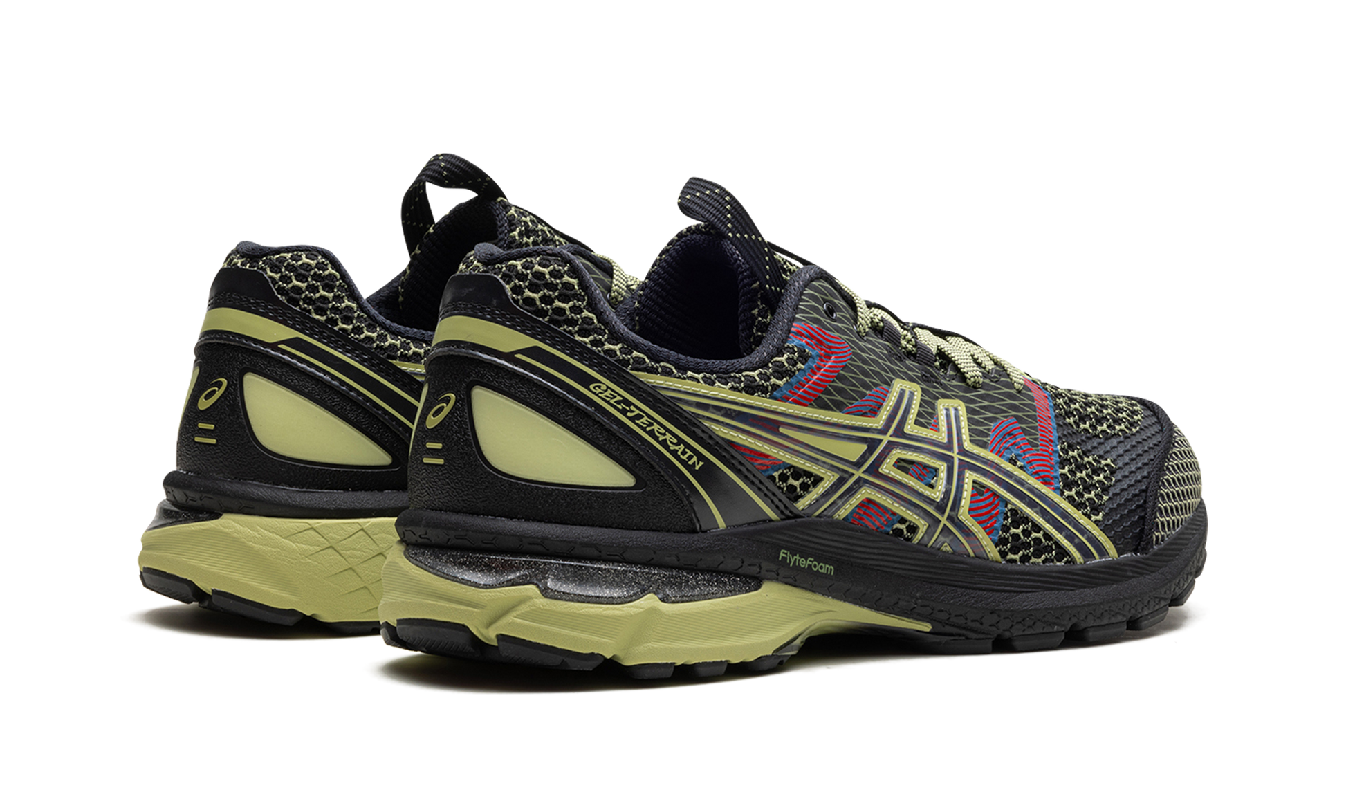 Gel-terrain "black / Neon Lime" - 3