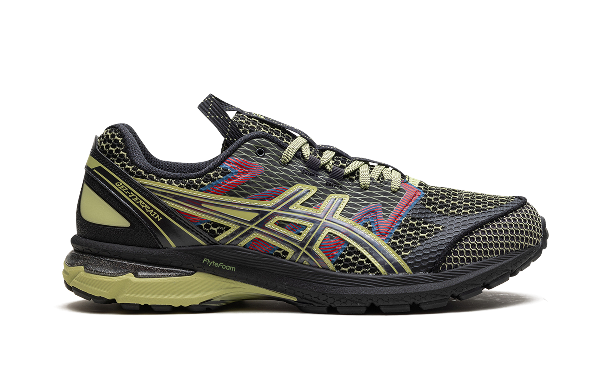 Gel-terrain "black / Neon Lime" - 6
