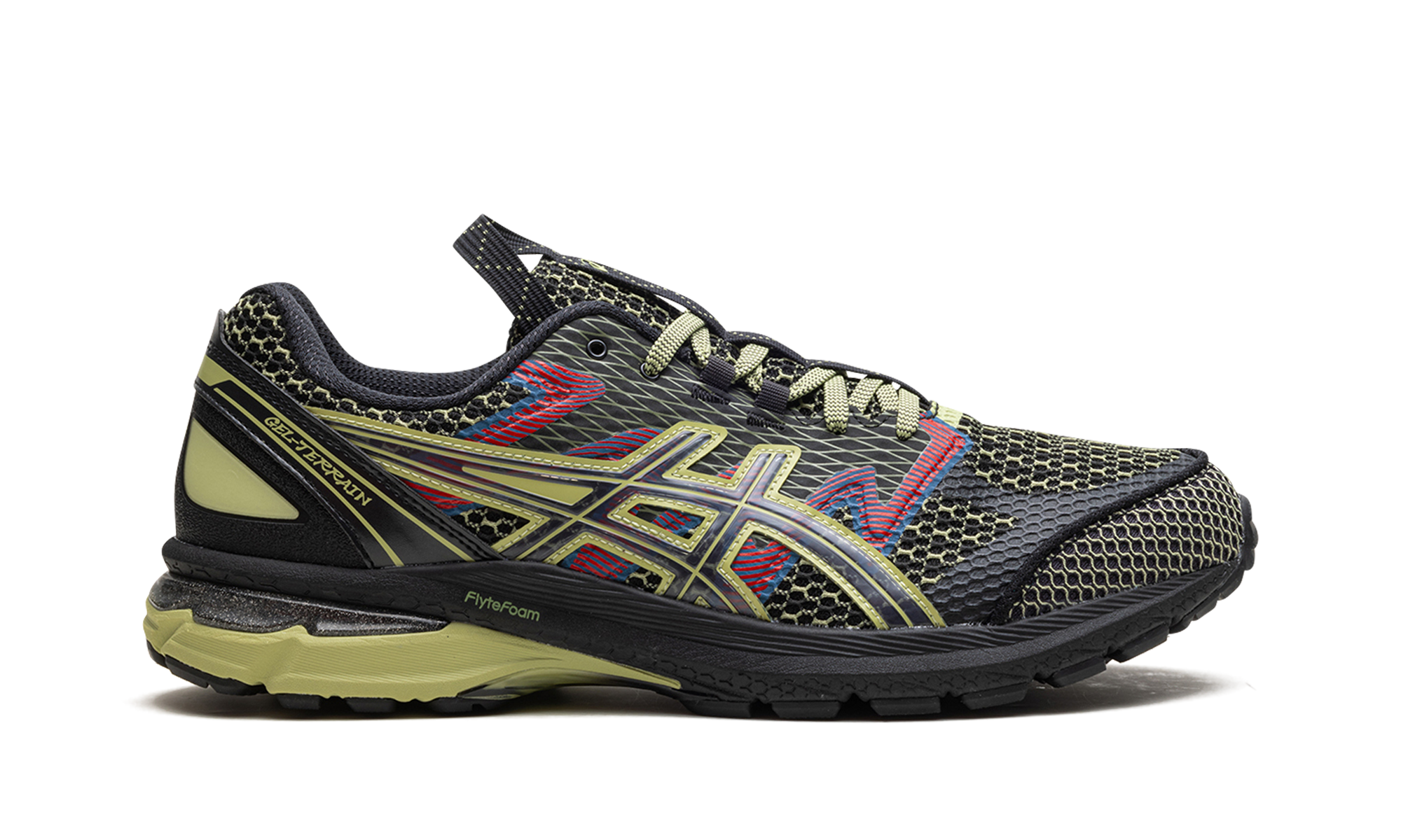 Gel-terrain "black / Neon Lime" - 6