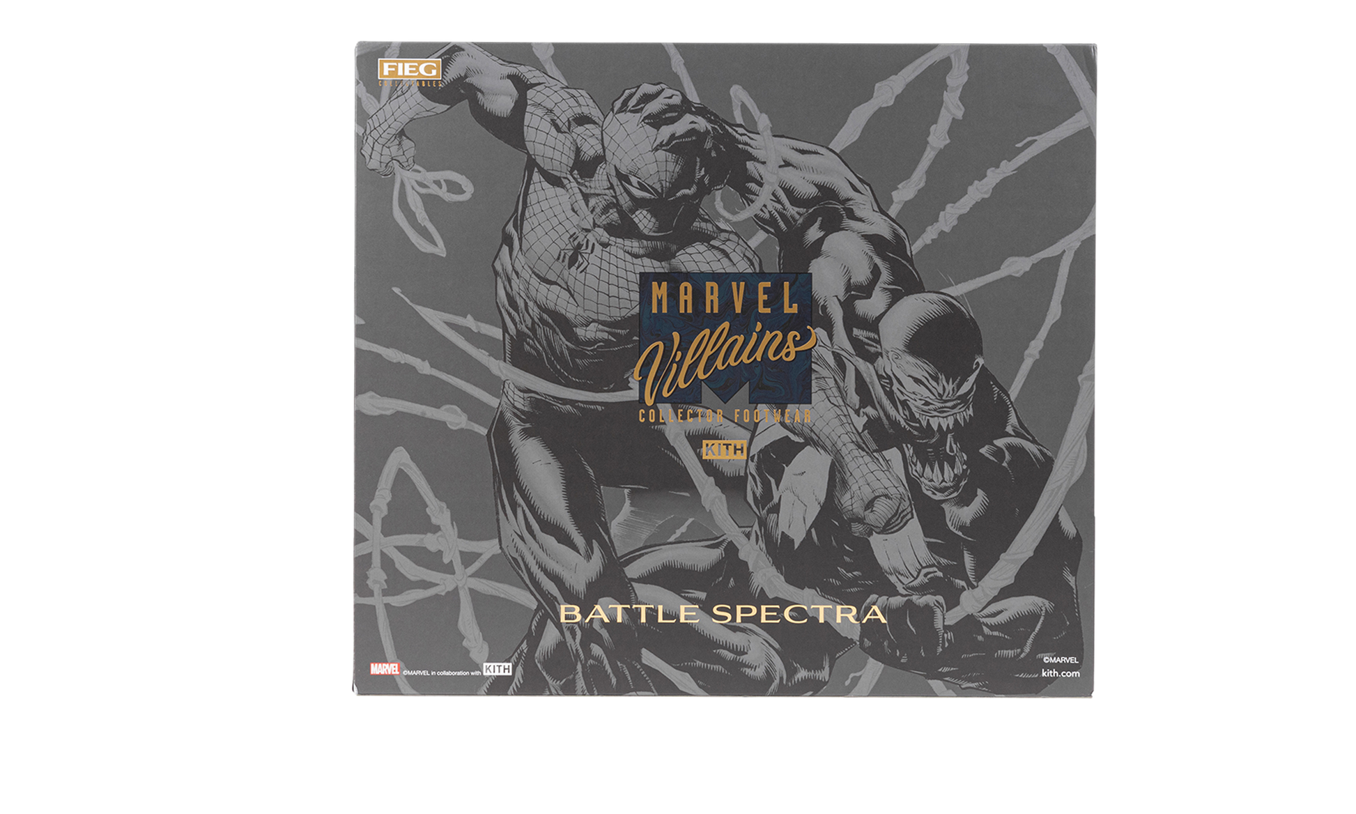 Gt-2160 "kith Marvel Villains Spider-man/venom Pack Sealed Box (comic Included)" - 11
