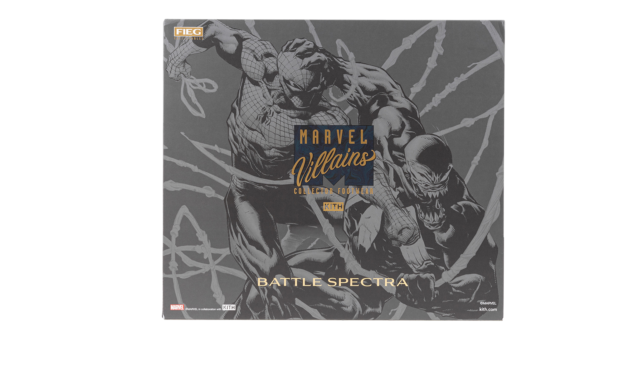 Gt-2160 "kith Marvel Villains Spider-man/venom Pack Sealed Box (comic Included)" - 11