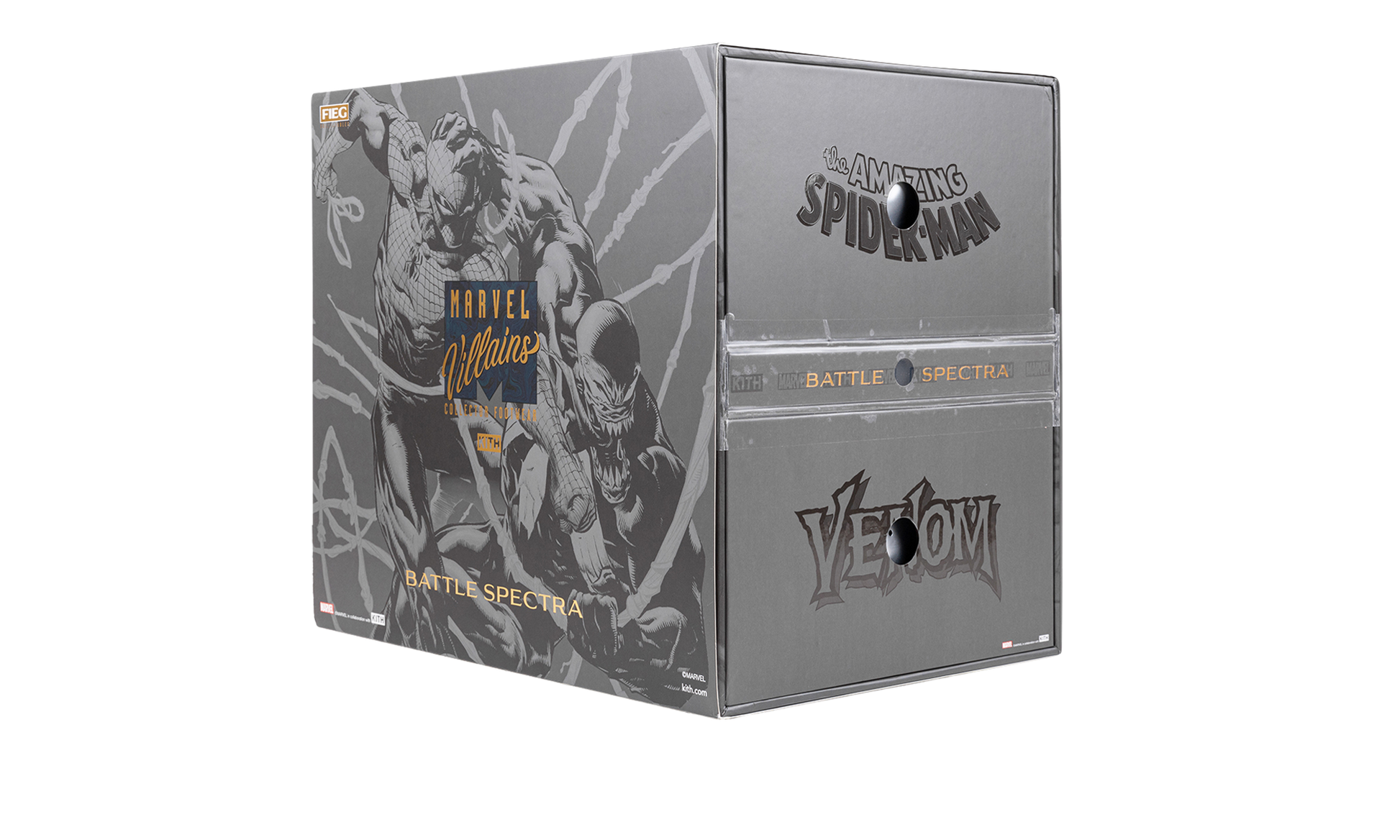 Gt-2160 "kith Marvel Villains Spider-man/venom Pack Sealed Box (comic Included)" - 9