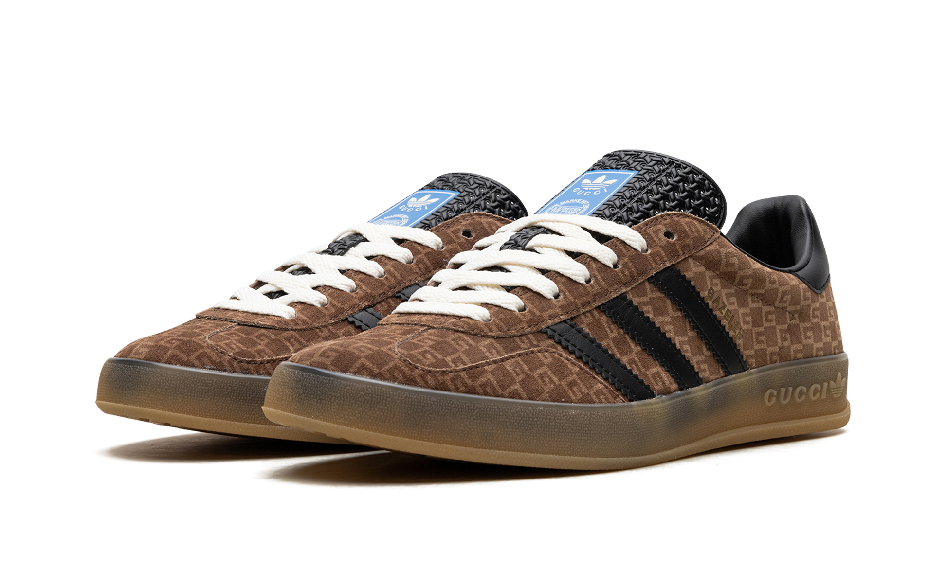Gucci Gazelle "gg Monogram - Brown" - 2
