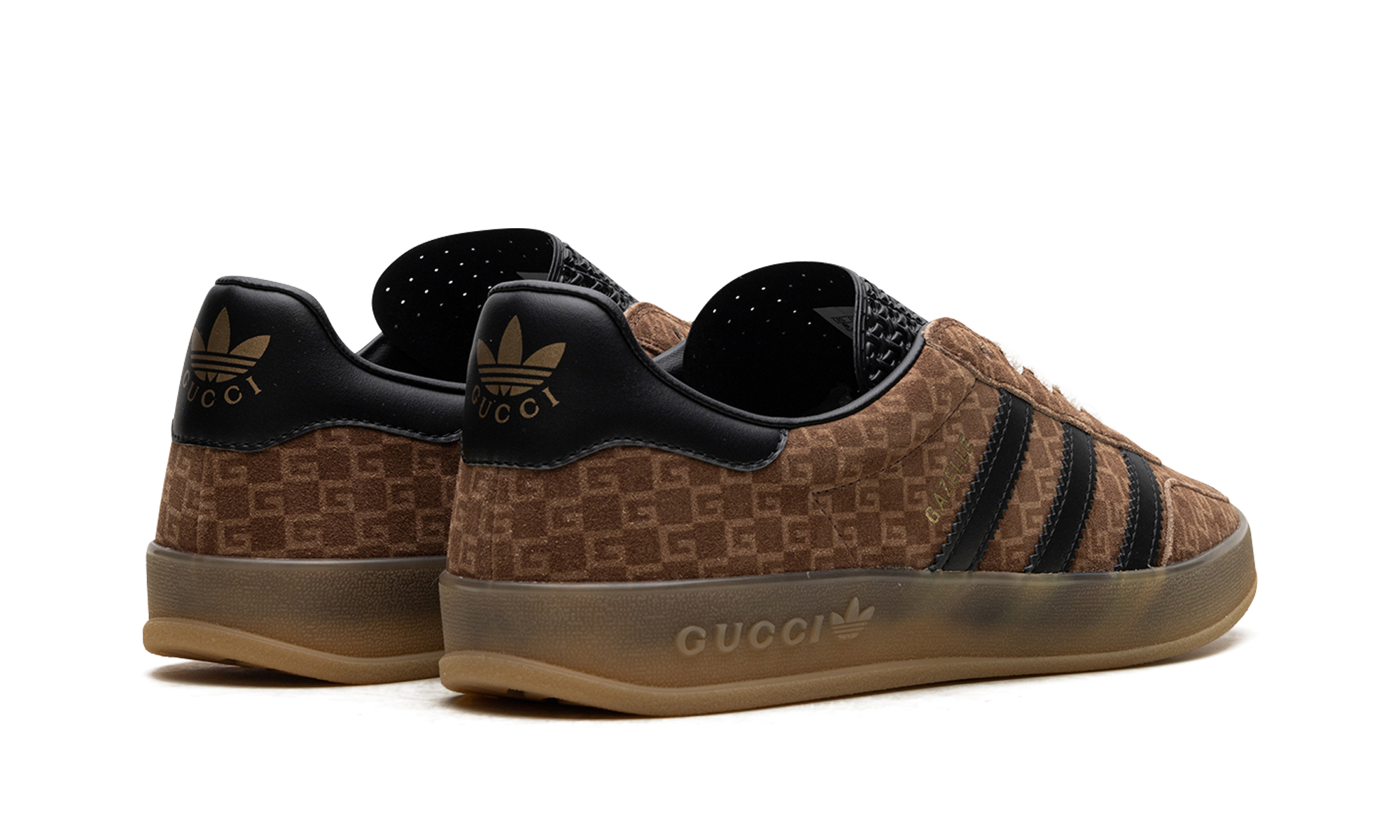 Gucci Gazelle "gg Monogram - Brown" - 3