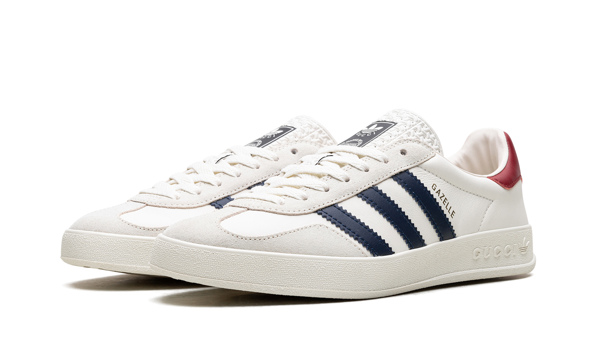 Gucci Gazelle "white/red" - 2